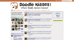 Desktop Screenshot of doodlekisses.com